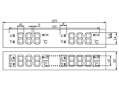 LED彩屏數碼管的特點